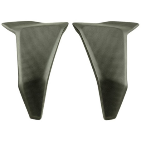 Protection de radiateur latéral LIGHTECH carbone brillant - Ducati Hypermotard 950