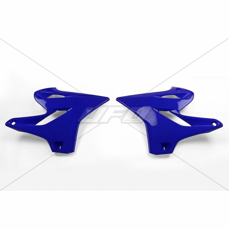 Ouïes de radiateur UFO bleu Reflex YZ125/250 Ouïes de radiateur UFO bleu Reflex YZ125/250