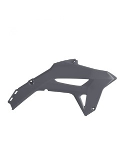 Ouies de radiateur POLISPORT gris nardo Honda CRF450R