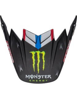 Visière BELL Moto-9S Flex - Tomac Replica noir mat/blanc
