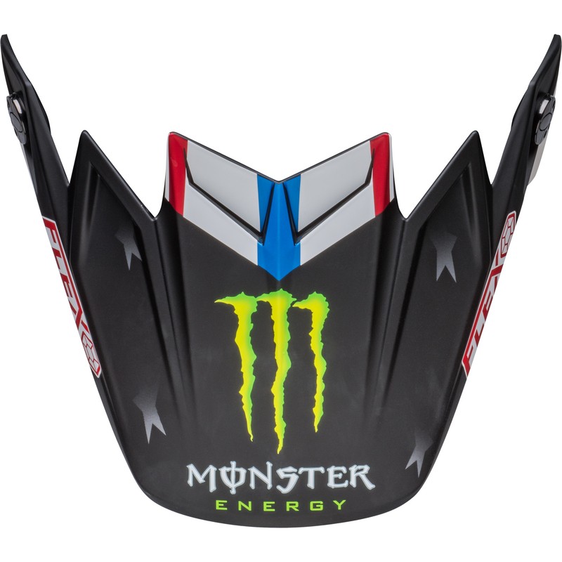 Visière BELL Moto-9S Flex - Tomac Replica noir mat/blanc Visière BELL Moto-9S Flex - Tomac Replica noir mat/blanc