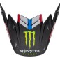 Visière BELL Moto-9S Flex - Tomac Replica noir mat/blanc Visière BELL Moto-9S Flex - Tomac Replica noir mat/blanc