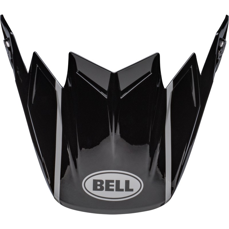 Visière BELL Moto-9S Flex - Sprint Gloss noir/gris Visière BELL Moto-9S Flex - Sprint Gloss noir/gris