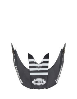 Visière BELL Moto-10 - Fasthouse Raven Matte Black/White