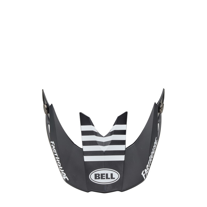 Visière BELL Moto-10 - Fasthouse Raven Matte Black/White Visière BELL Moto-10 - Fasthouse Raven Matte Black/White
