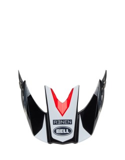 Visière BELL Moto-10 - Renen Raycon Matte Gloss Black/White