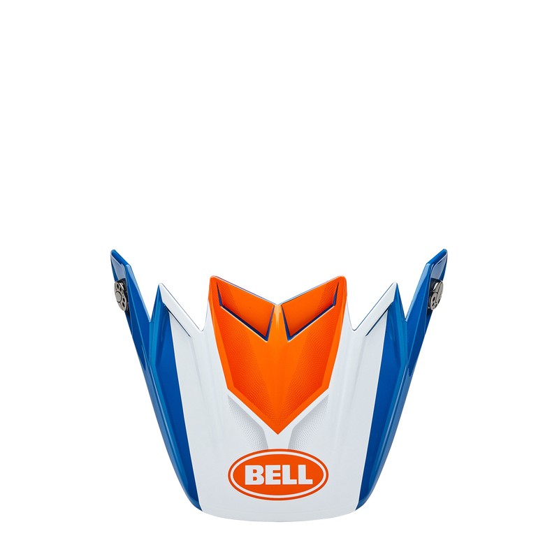 Visière BELL Moto-9S Flex - Merchant Orange/Blue Visière BELL Moto-9S Flex - Merchant Orange/Blue