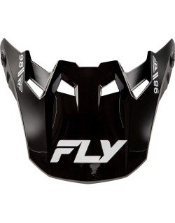 Visière FLY RACING Formula CC Objective - noir/blanc