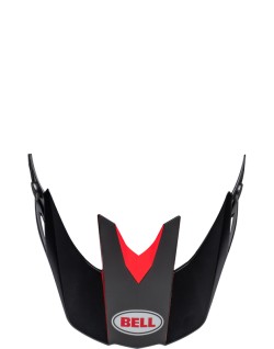 Visière BELL Moto-10 - Satin/Gloss Black/Red