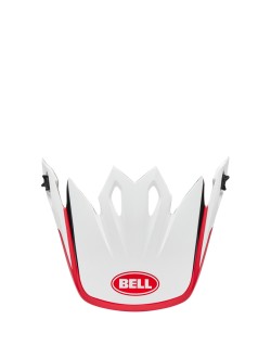 Visière BELL MX-9 Mips - Rift Red/White