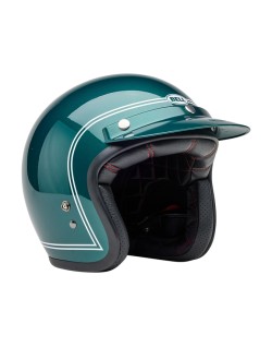 Casque BELL Custom 500 - Steve McQueen Riverside Metallic Green