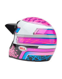 Casque BELL Moto-3 - Deathspray Gloss Pink Purple