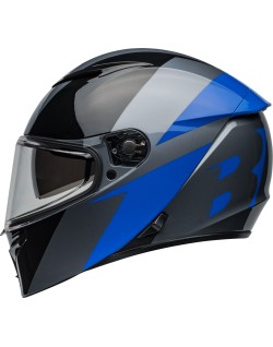 Casque BELL Lithium - Shear Gloss Gray/Blue