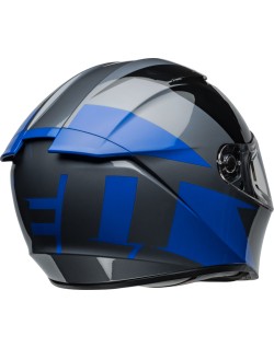 Casque BELL Lithium - Shear Gloss Gray/Blue