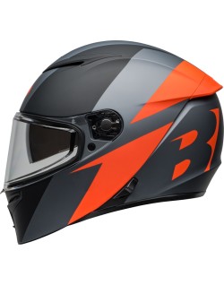 Casque BELL Lithium - Shear Matte Gray/Orange