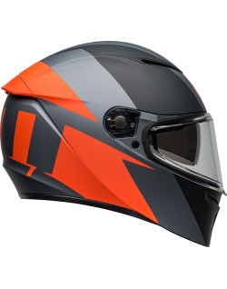 Casque BELL Lithium - Shear Matte Gray/Orange