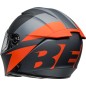 Casque BELL Lithium - Shear Matte Gray/Orange
