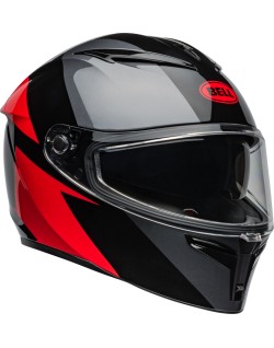 Casque BELL Lithium - Shear Gloss Metallic Gray/Red