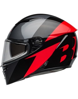 Casque BELL Lithium - Shear Gloss Metallic Gray/Red