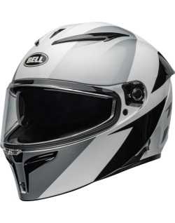 Casque BELL Lithium - Shear Gloss Silver/White