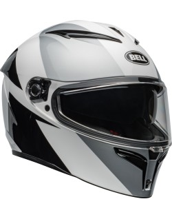 Casque BELL Lithium - Shear Gloss Silver/White