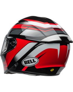 Casque BELL Lithium Mips - Podium Gloss Black/Red