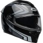 Casque BELL Lithium - Jetstream Gloss Black/Silver Casque BELL Lithium - Jetstream Gloss Black/Silver