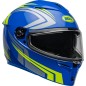Casque BELL Lithium - Jetstream Gloss Blue/Retina Casque BELL Lithium - Jetstream Gloss Blue/Retina
