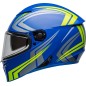 Casque BELL Lithium - Jetstream Gloss Blue/Retina Casque BELL Lithium - Jetstream Gloss Blue/Retina