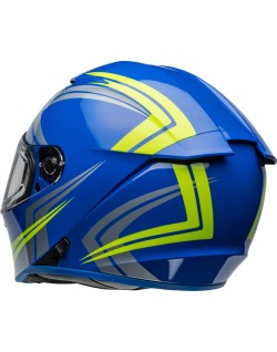 Casque BELL Lithium - Jetstream Gloss Blue/Retina