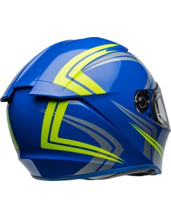 Casque BELL Lithium - Jetstream Gloss Blue/Retina