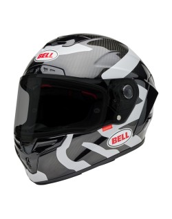 Casque BELL Race Star DLX - Hello Cousteau Equidae Matte Gloss Black/Gray