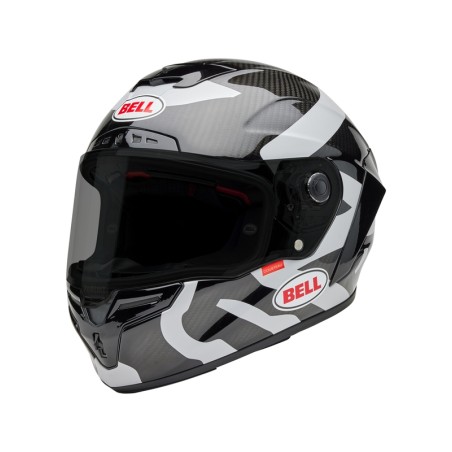 Casque BELL Race Star DLX - Hello Cousteau Equidae Matte Gloss Black/Gray