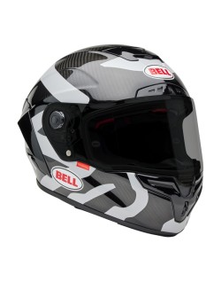 Casque BELL Race Star DLX - Hello Cousteau Equidae Matte Gloss Black/Gray