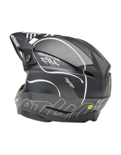 Casque BELL Moto-10 Spherical Mips - Fasthouse Raven Matte Black/White
