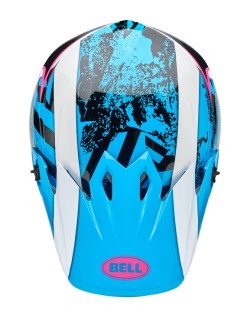 Casque BELL MX-9 Mips - Breakdance Gloss Blue/Pink