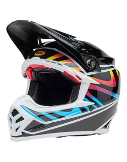 Casque BELL Moto-9S Flex - Drift Gloss Black Multi