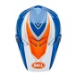 Casque BELL Moto-9S Flex - Merchant Gloss Orange/Blue Casque BELL Moto-9S Flex - Merchant Gloss Orange/Blue
