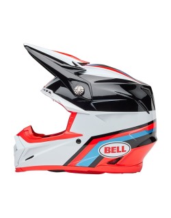 Casque BELL Moto-9S Flex - Merchant Gloss Red/Black
