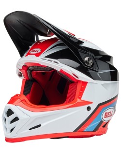 Casque BELL Moto-9S Flex - Merchant Gloss Red/Black