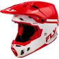 Casque FLY RACING Formula CC Objective - rouge/blanc