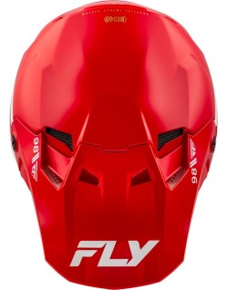 Casque FLY RACING Formula CC Objective - rouge/blanc