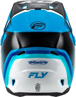 Casque FLY RACING Kinetic Rally - bleu/noir/blanc