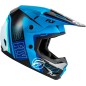 Casque FLY RACING Kinetic Rally - bleu/noir/blanc Casque FLY RACING Kinetic Rally - bleu/noir/blanc