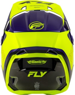 Casque FLY RACING Kinetic Rally - Hi-Vis/bleu/noir
