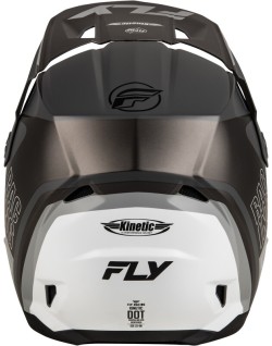 Casque FLY RACING Kinetic Rally - gris matte/noir/blanc