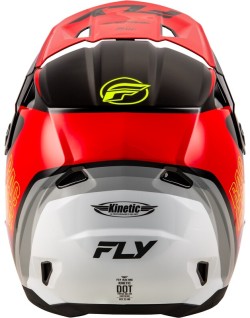 Casque FLY RACING Kinetic Rally - rouge/noir/blanc