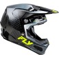 Casque FLY RACING Formula S Carbon Protocol - noir carbone/gris/Hi-Vis