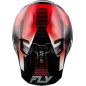 Casque FLY RACING Formula S Carbon Protocol - noir carbone/rouge