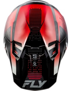 Casque FLY RACING Formula S Carbon Protocol - noir carbone/rouge